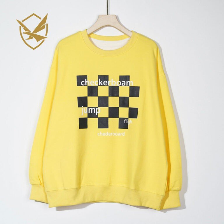 Cotton checkerboard sweater (8)