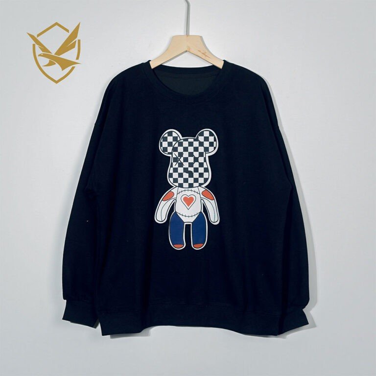 Red Heart Violent Bear Sweater (6)