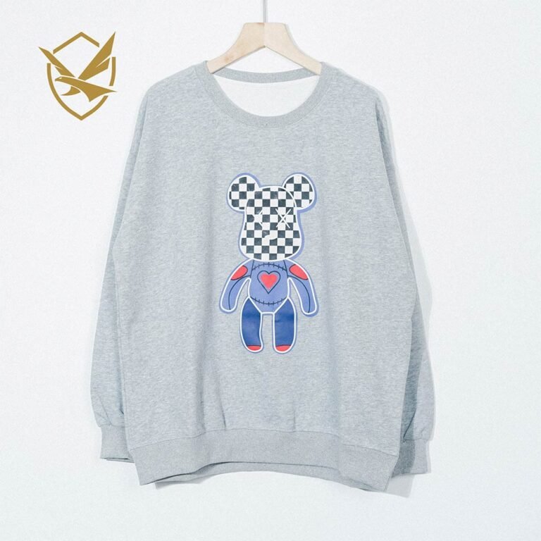 Red Heart Violent Bear Sweater (9)